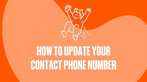 Update contact number .